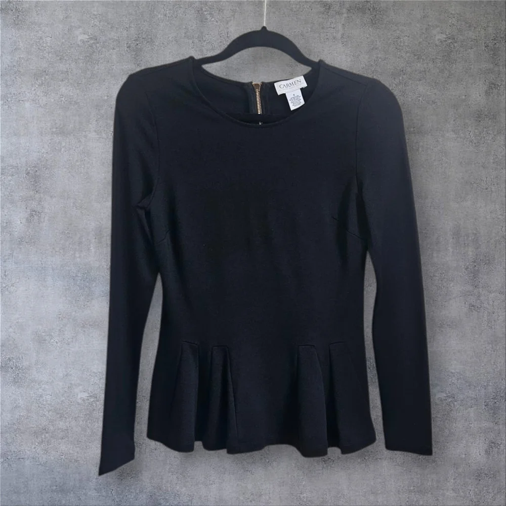 Women's Peplum Top - Picture 4 of 8